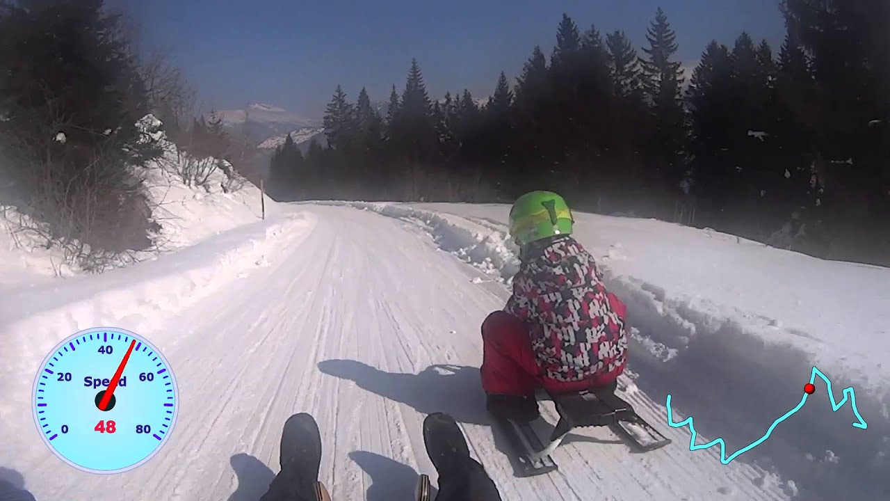 Sarn Heinzenberg Schlitteln GPS