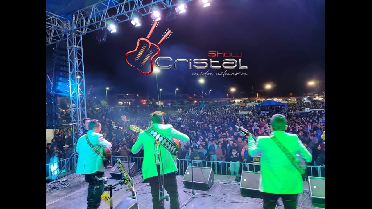 Pregón de fiestas de Cayambe 2023 - CRISTAL SHOW en vivo..¡