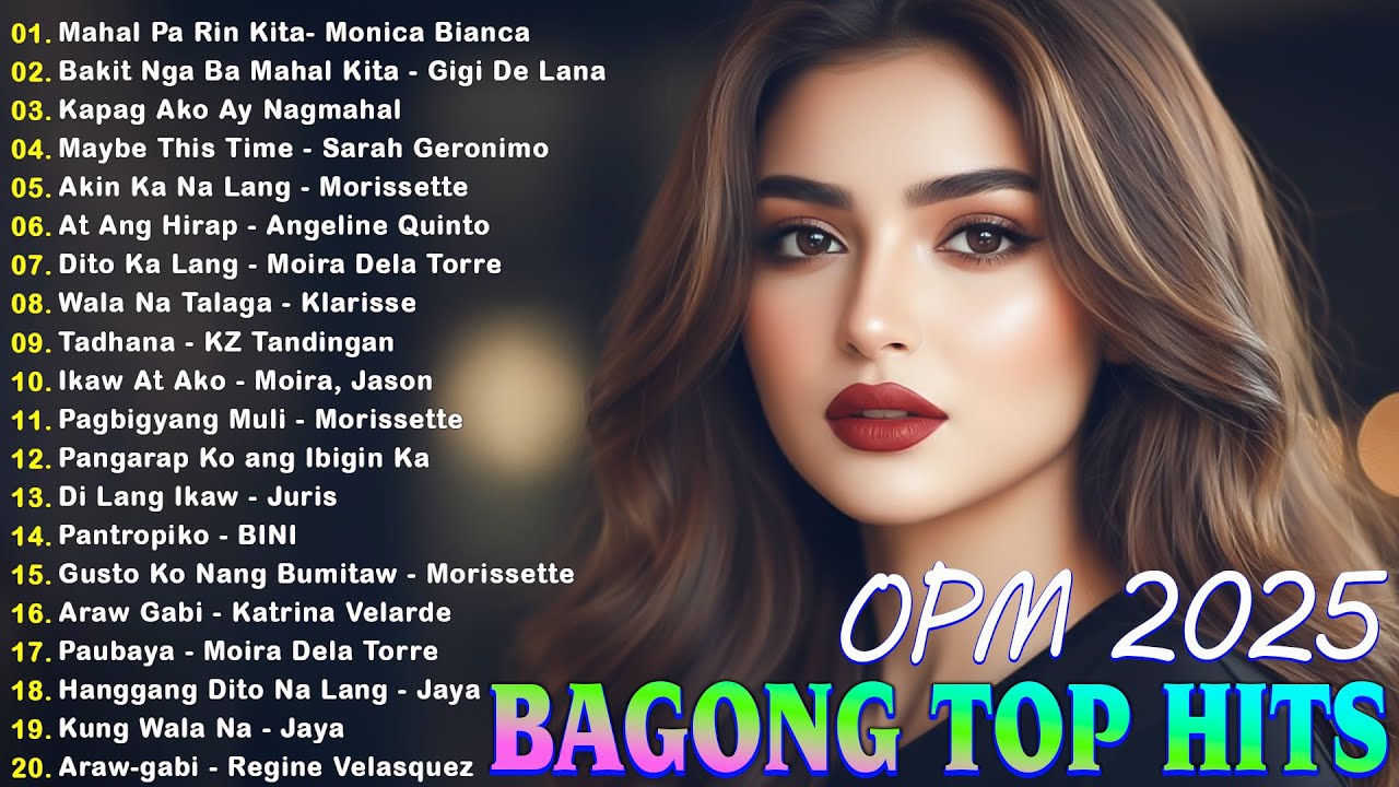 BEAUTIFUL TAGALOG BALLADS 2025💖OPM LOVE SONGS💕GIGI DE LANA ,YENG CONSTANTINO ,ANGELINE QUINTO