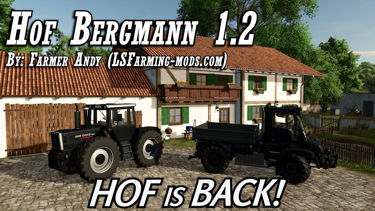 The Hof is back! - Hof Bergmann 1.2  - Farming Simulator 25