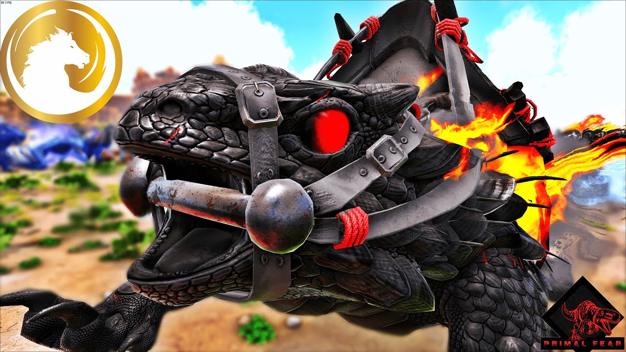 ARK Primal Fear Demonic Thorny Dragon I ARK Survival Evolved Crystal Isles (MODLU) I S1B21