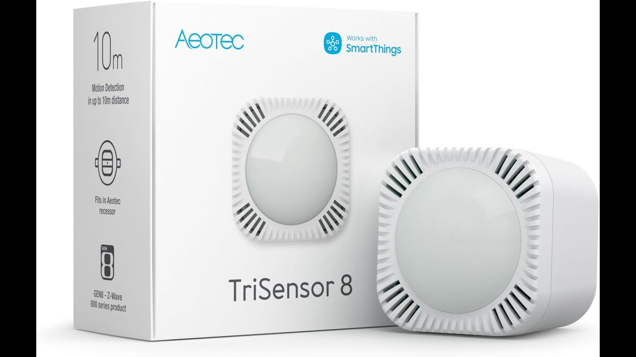 Aeotec TriSensor 8 Review: Smart Home Multi-Sensor