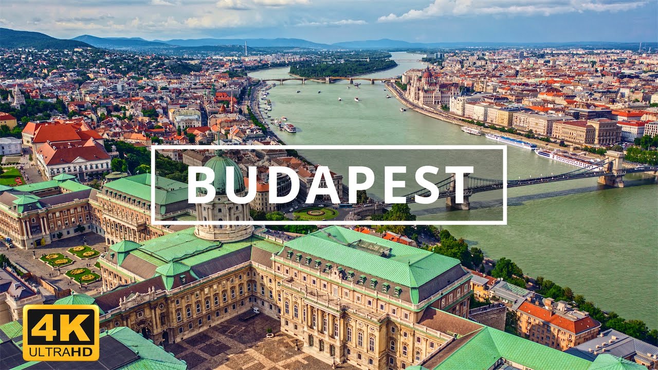 Budapest , Hungary 🇭🇺 | 4K Drone Footage (With Subtitles)