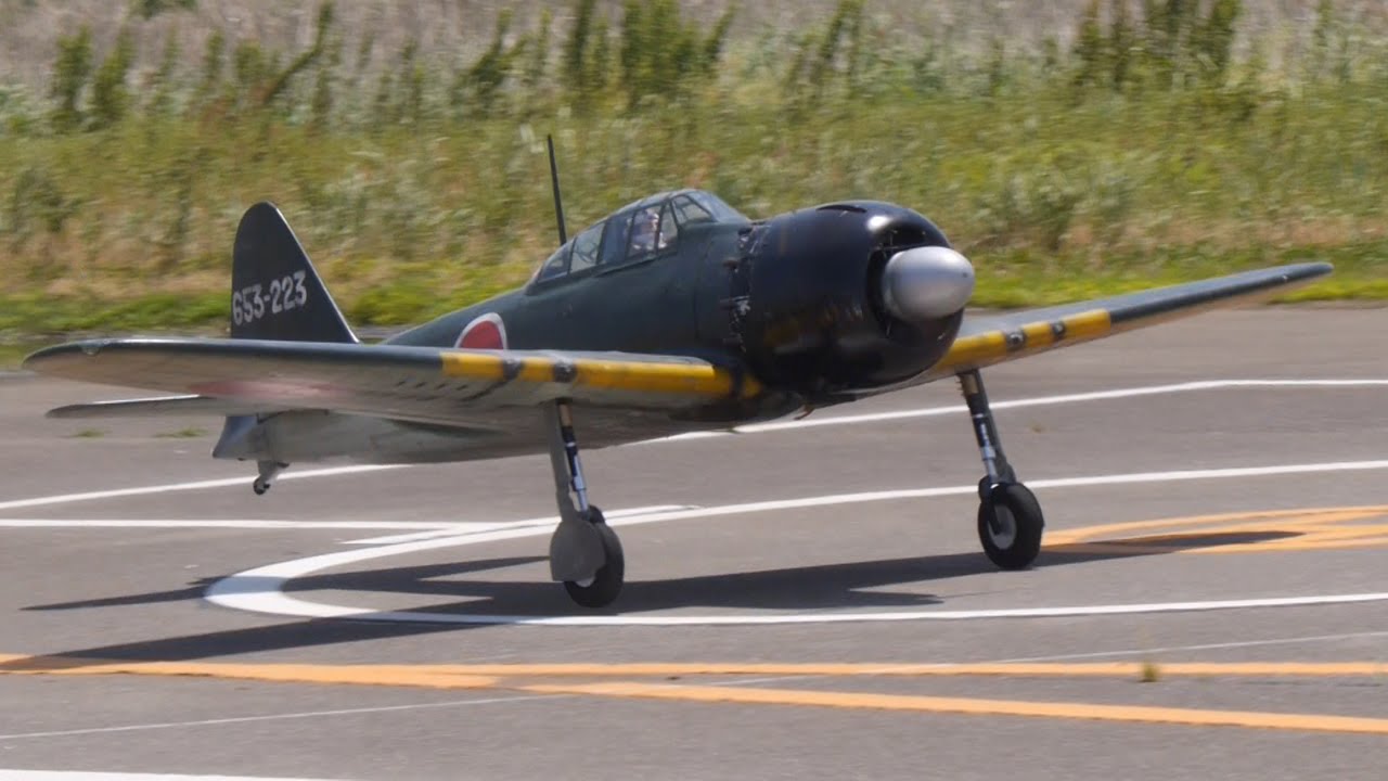 超巨大 1/3　ラジコン　零式艦上戦闘機52丙型 モキ5気筒付　JAPANESE TYPE ZERO FIGHTER