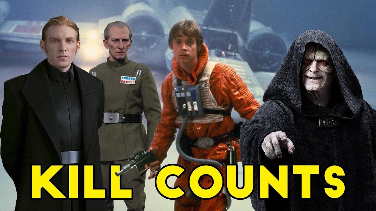 Who KILLED The Most People in STAR WARS?