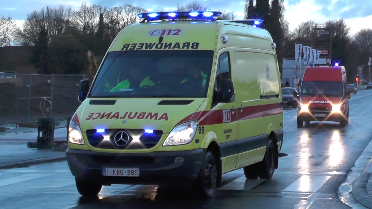 [Rumbler] Diverse Ambulances met spoed in Gent