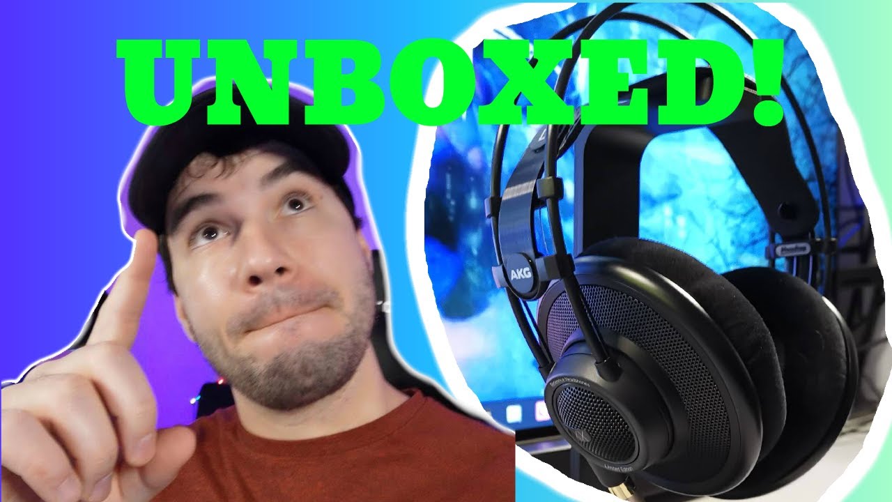AKG K7XX (black) Unboxing!