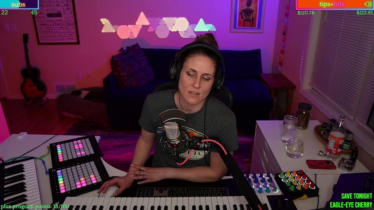 ⭐️ singing, synths, excellent vibes, chats