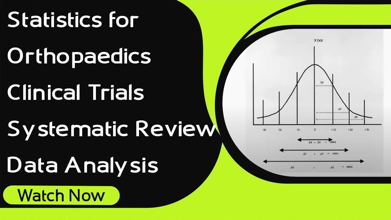 Статистика в ортопедии | Клинические исследования | Систематический обзор | Анализ данных