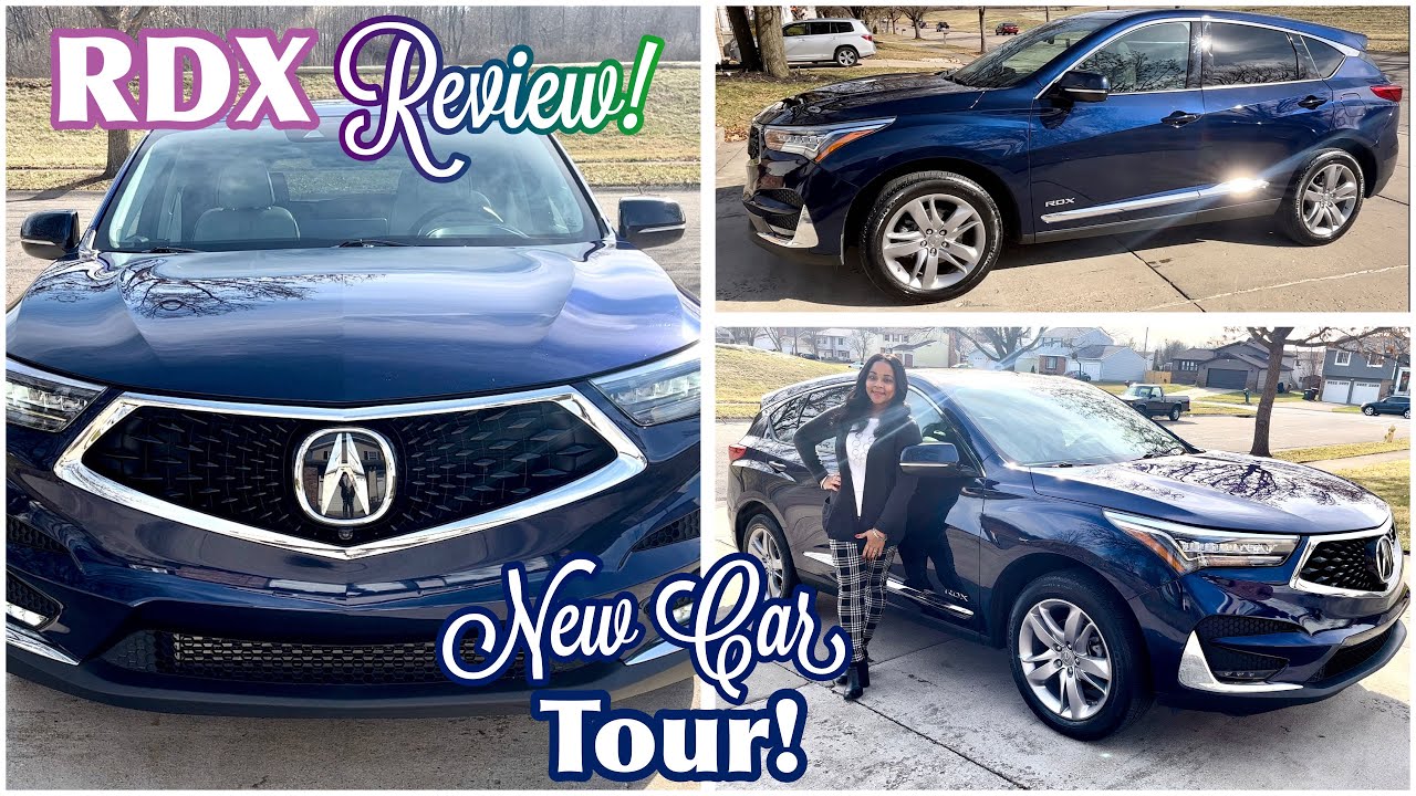 Acura RDX SH-AWD Advance Package Car Tour & Review 2019 Fathom Blue Pearl
