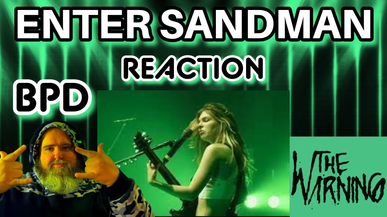 Big Papa D Reacts | The Warning - ENTER SANDMAN Live