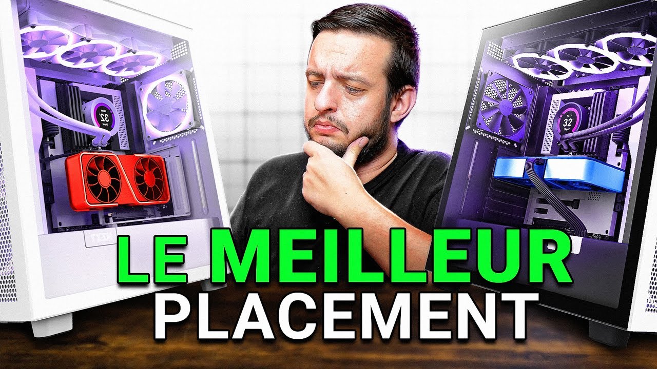 VERTICAL OU HORIZONTAL ? LE MEILLEUR PLACEMENT POUR TA CARTE GRAPHIQUE ! DEBUNK TECH !
