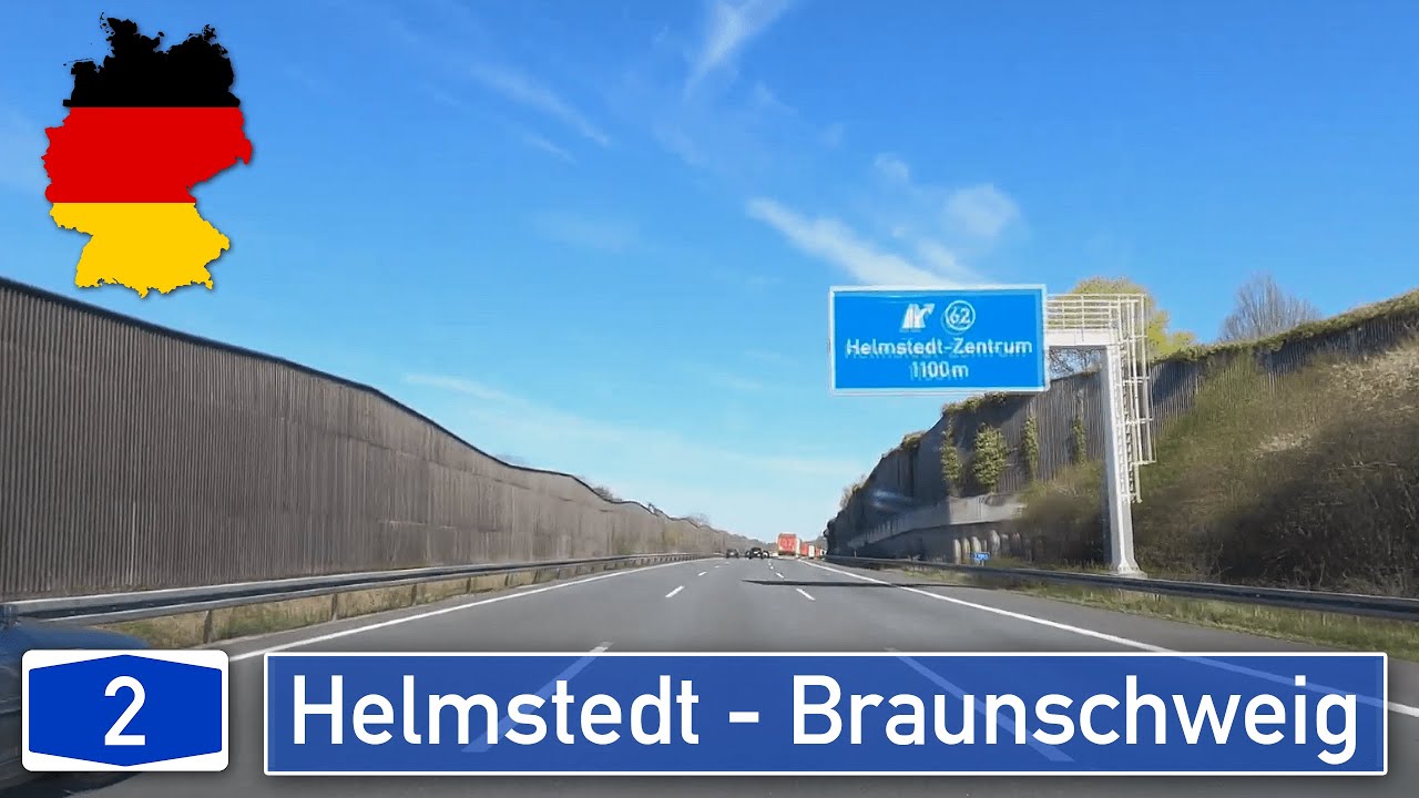 Germany (D): A2 Helmstedt - Braunschweig w/ @LikeToDrive