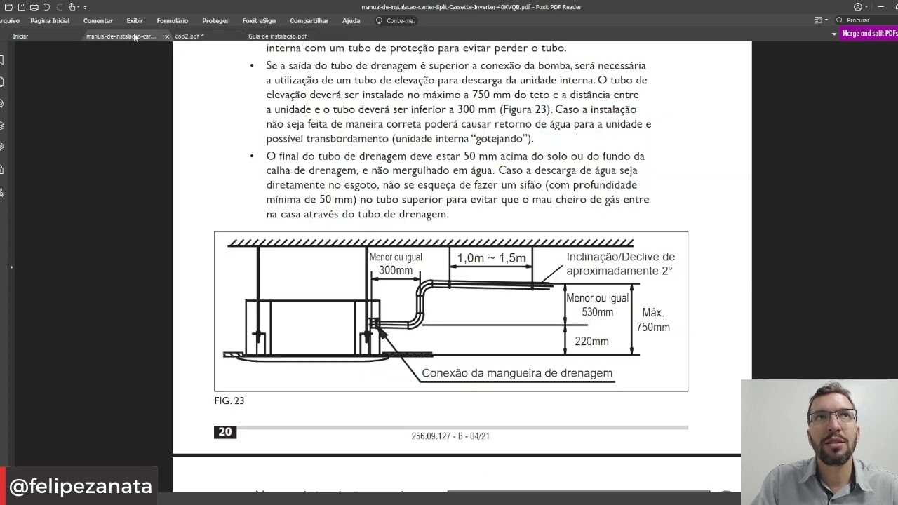 COMO RESOLVER O ERRO ( LE ) NO SPLIT CASSETE INVERTER CARRIER ?