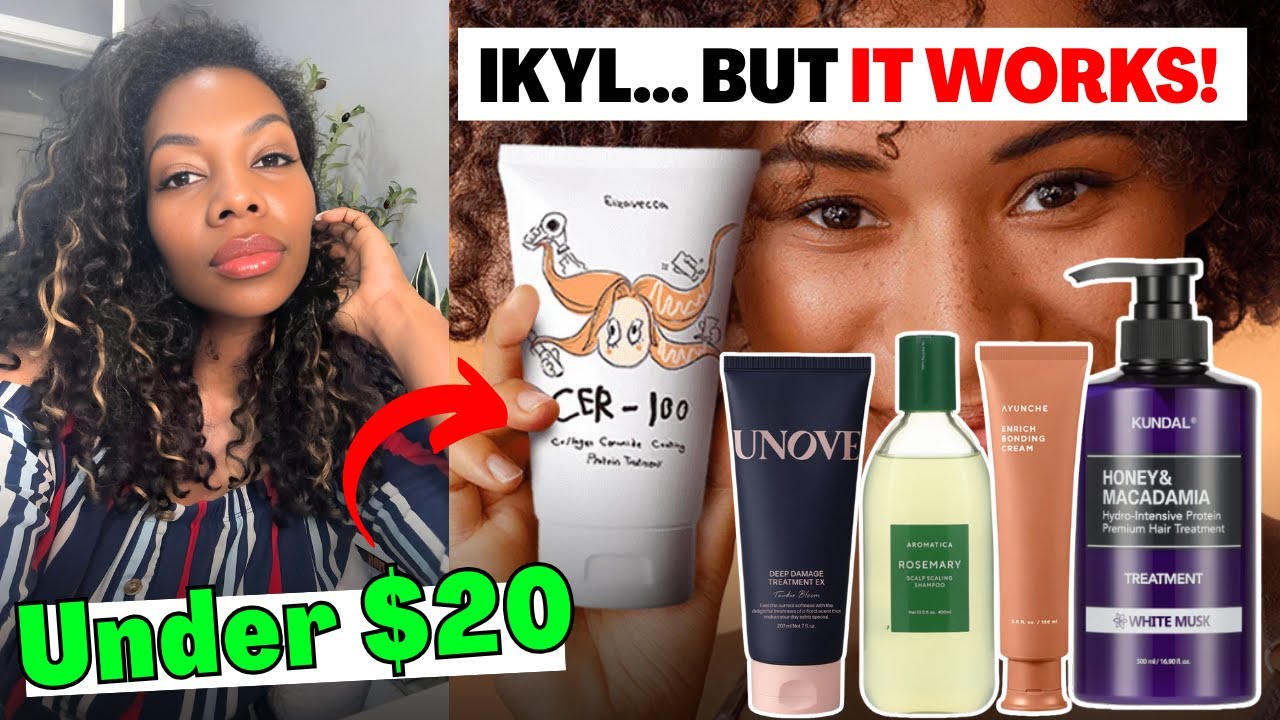 Корейский уход для текстурированных волос?! IKYL! Сухие, ломкие волосы? Попробуйте эти лучшие сре...
