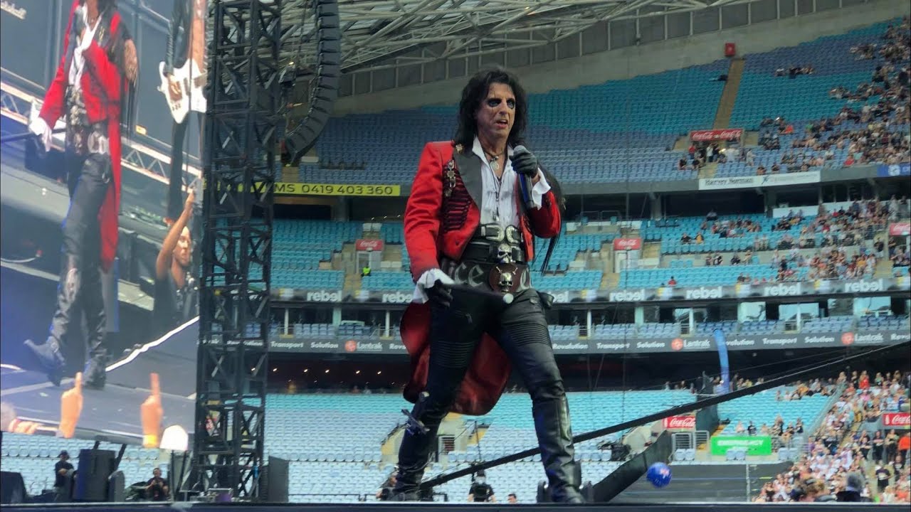 Alice Cooper Department Of Youth - Fire Fight Australia Concert ANZ Stadium Sydney N.S.W 16/2/20