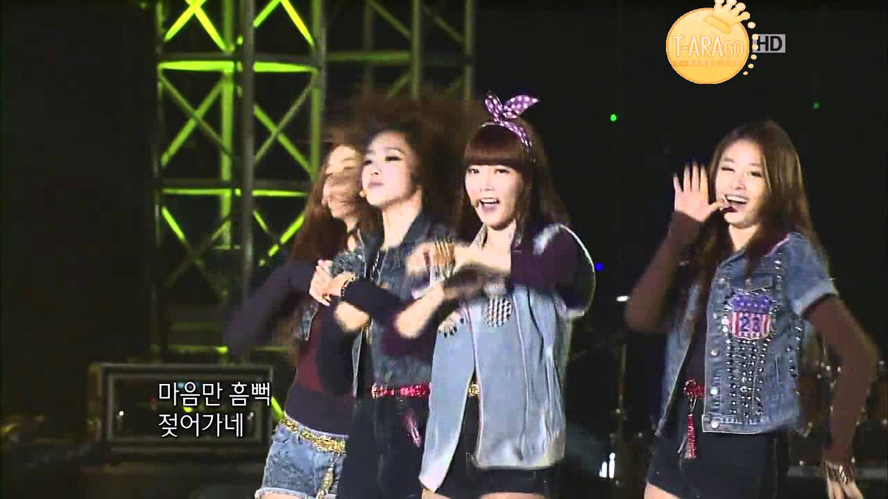 [HD]111030 T-ara - Round & Round @ KBS 7080 Concert