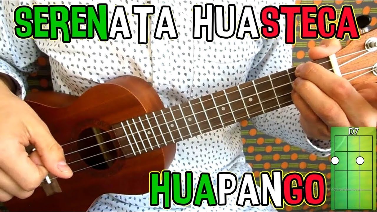 Como tocar Huapango en Ukulele - Con tutorial de Serenata huasteca (Canto al pie de tu ventana)