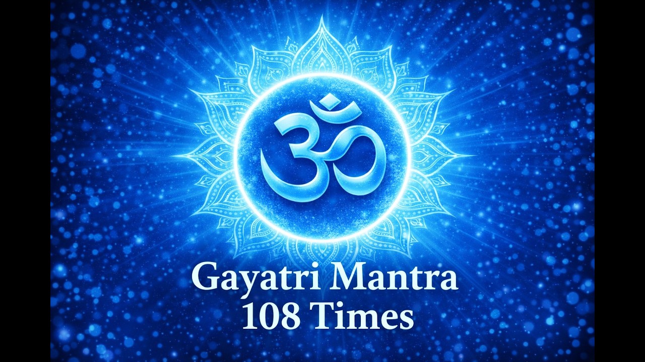 Gayatri Mantra 108 Times | ॐ भूर्भुवः स्वः  | Divine Energy