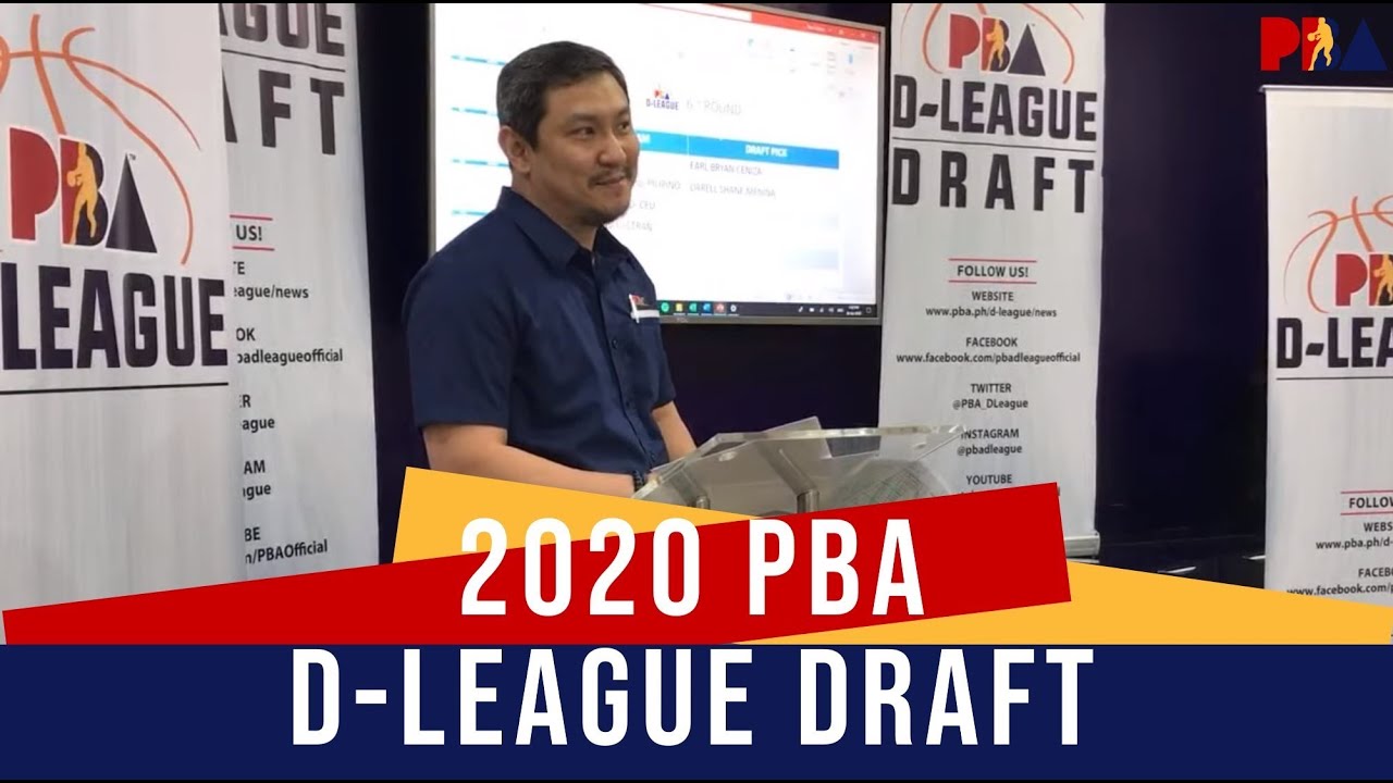 2020 PBA D-League Draft