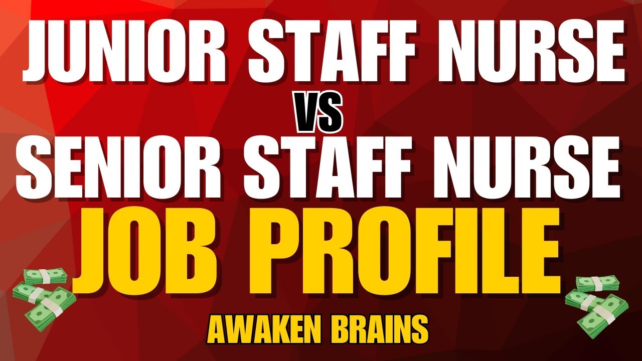 JUNIOR STAFF NURSE VS SENIOR STAFF NURSE| JOB PROFILE 2026 | HEALTH DEPARTMENT J&K 🏥 |FULL DETAILS ✅