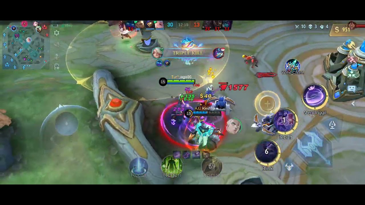 Hero Melissa "maniac" || Mobile Legends ||