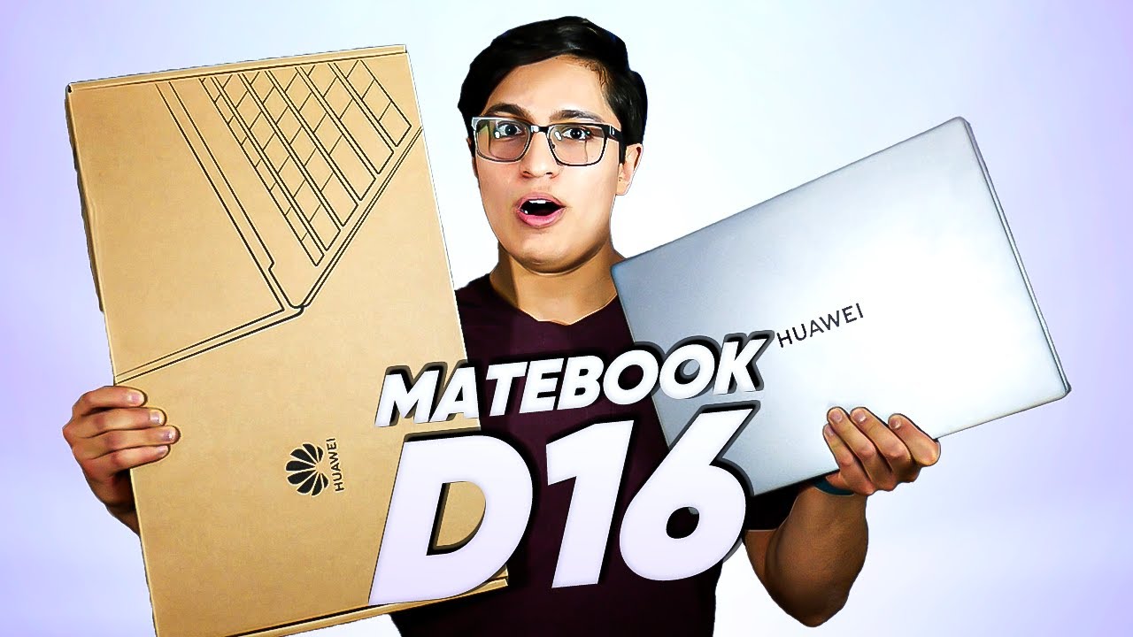 Unboxing Huawei Matebook D16 2022⚡ Intel i5 12th gen en Laptop Compacta!!