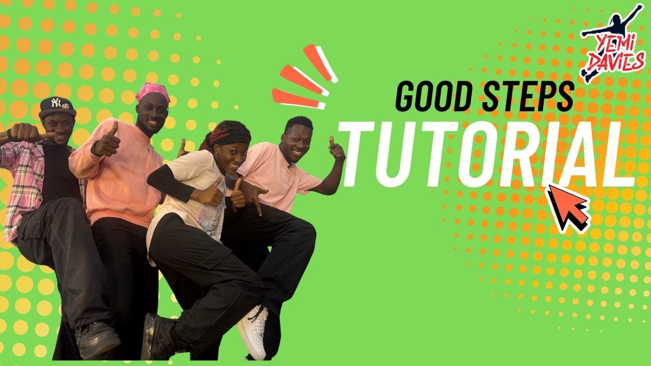 GOOD STEPS TUTORIAL | Yemi Davies  |  Dancing stars| First Love Church | Dag Heward Mills