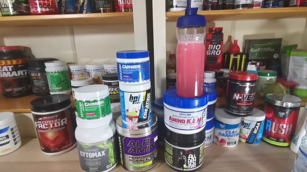 Intra workout  creste masa musculara din timpul antrenamentului evogen amino kem carnigen best crea