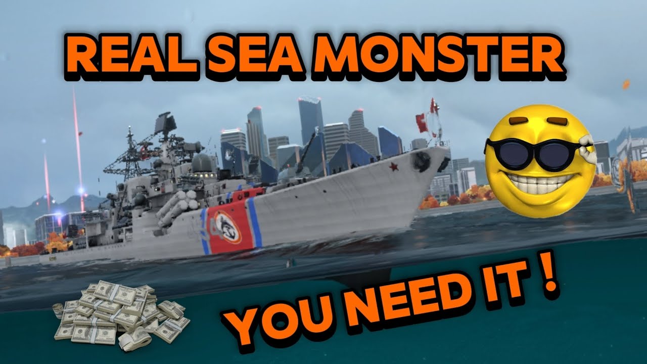 RF Ushakov, the best dollars ship ! 🔥 Strong power with cool build !!! 💀            