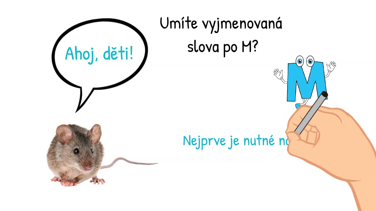 Vyjmenovaná slova po M a zapeklité dvojice slov