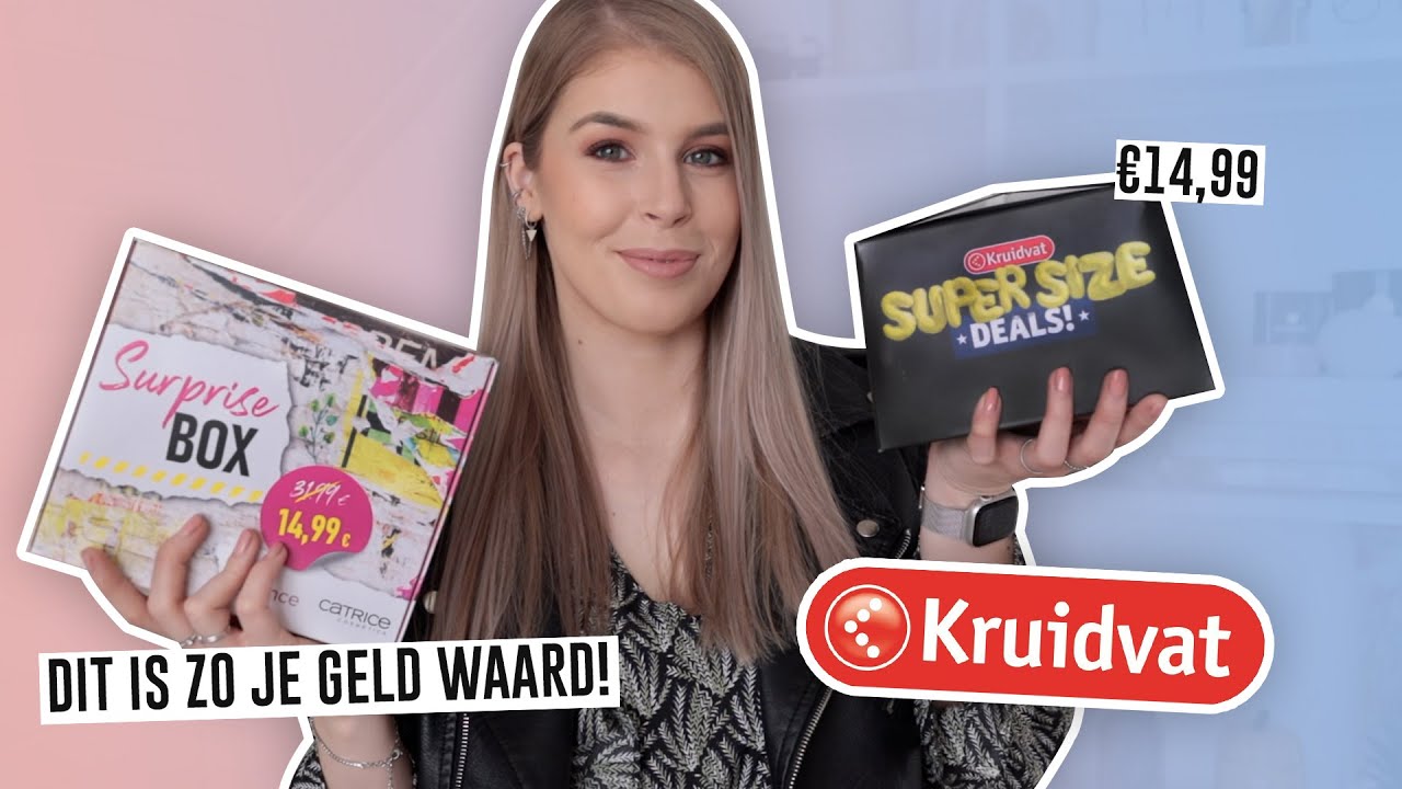 2x KRUIDVAT MYSTERY BOX BLACK FRIDAY UNBOXING 🖤 | Make Me Blush