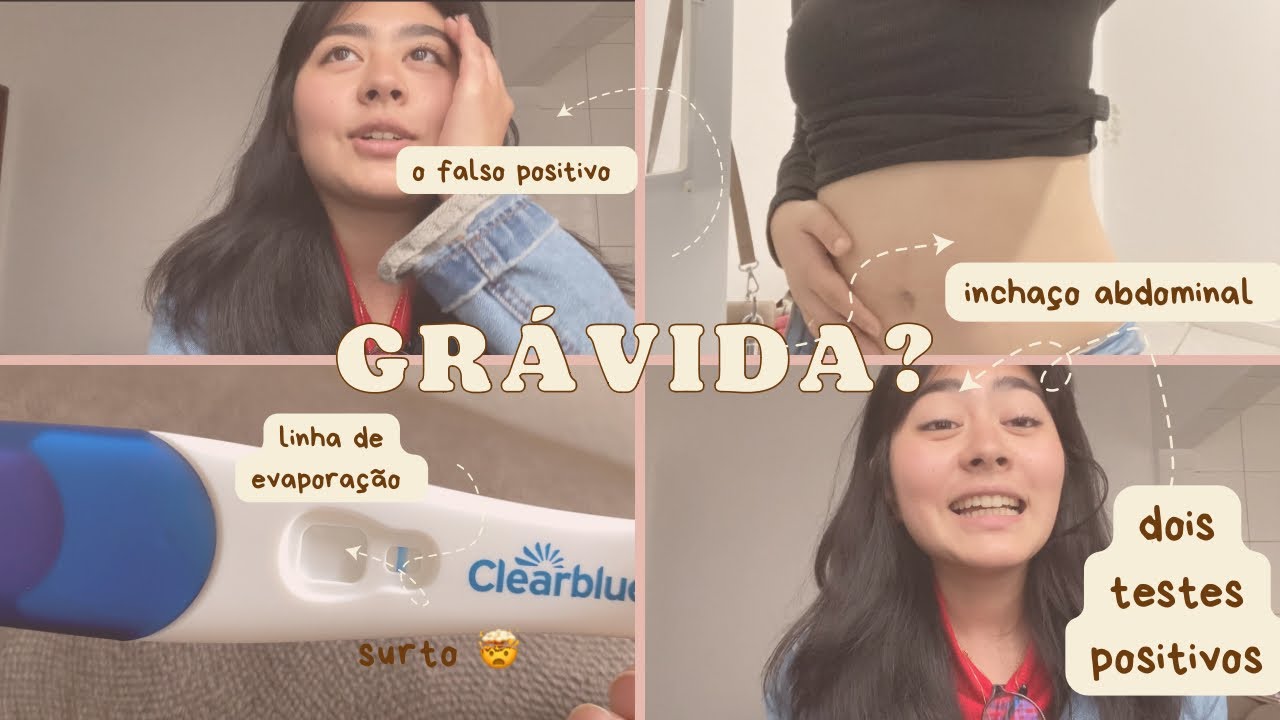 Fiz um teste de gravidez antes do atraso e deu positivo
