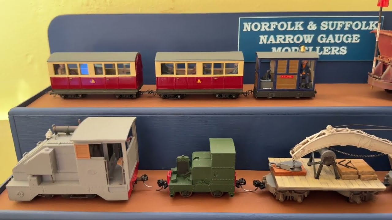 Norfolk and Suffolk Narrow Gauge Modellers Open to Public Running Day - 6th September 2025