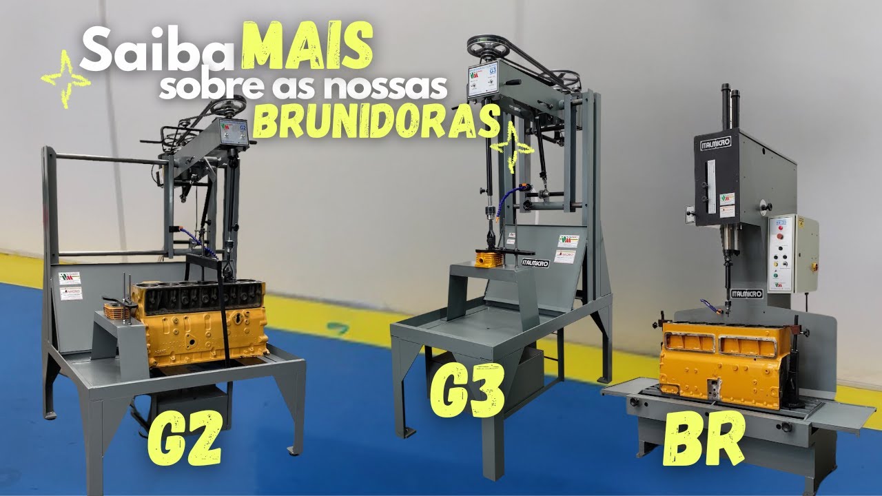 ⚙️ Conheça as brunidoras da Micro Máquinas.