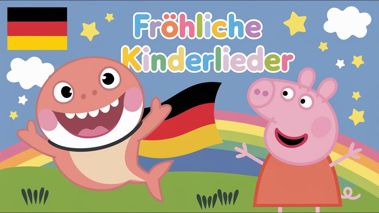 1–10 Zählen Lernen 👶 | Fröhliche Kinderlieder 🌊 Frohe Melodien für Kinder 🌟