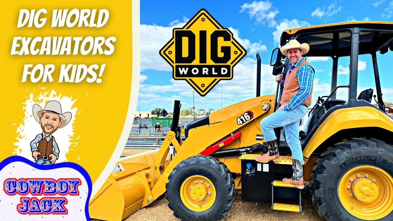 Dig World Excavators for Kids