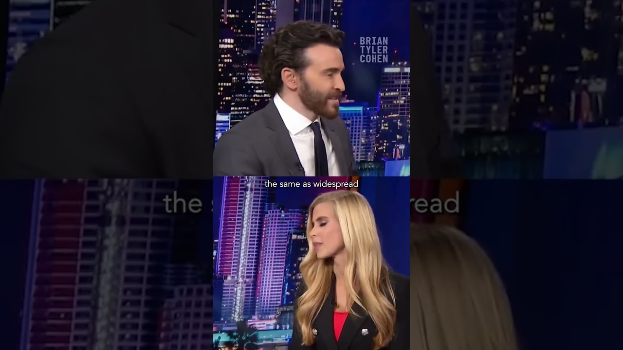 Brian Tyler Cohen confronts rightwinger for proof of voter fraud