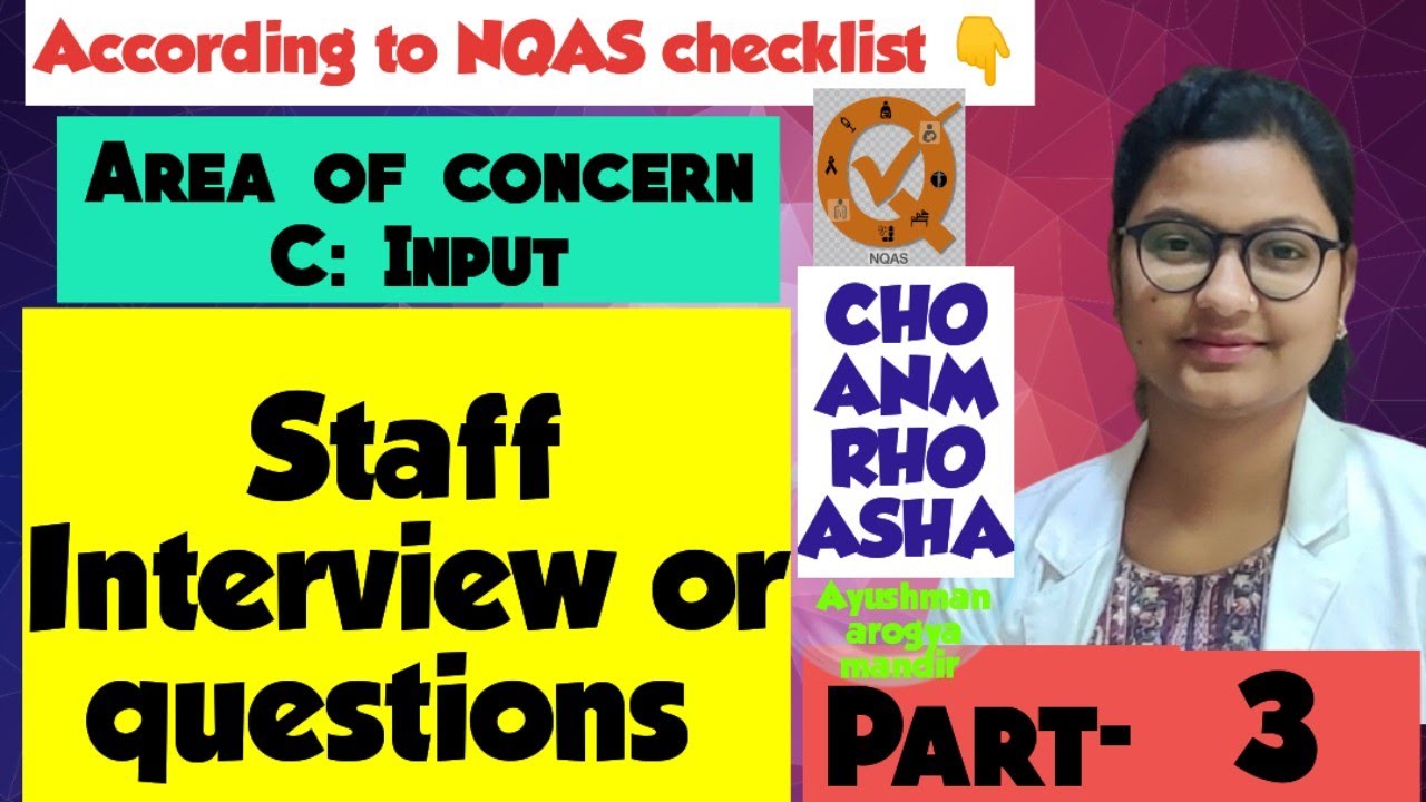 NQAS related staff interview #area 