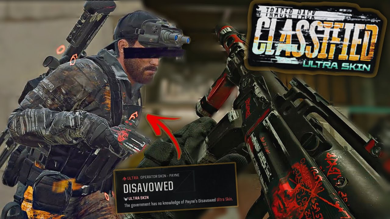 TRACER PACK: CLASSIFIED ULTRA SKIN BUNDLE - FULL SHOWCASE - CALL OF DUTY BLACK OPS 6