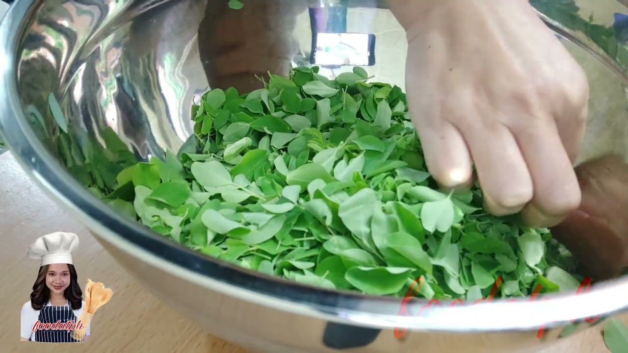 malunggay (moringa)soup with black eyed beans and grilled fish/moringa recipe/foodatph