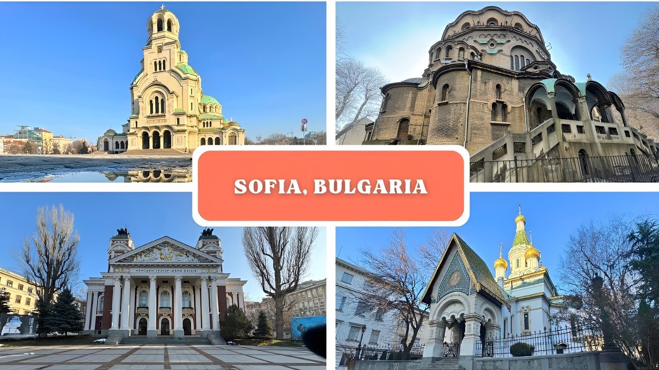 Best Sights (Travel Guide) – Sofia | Bulgaria [4K]