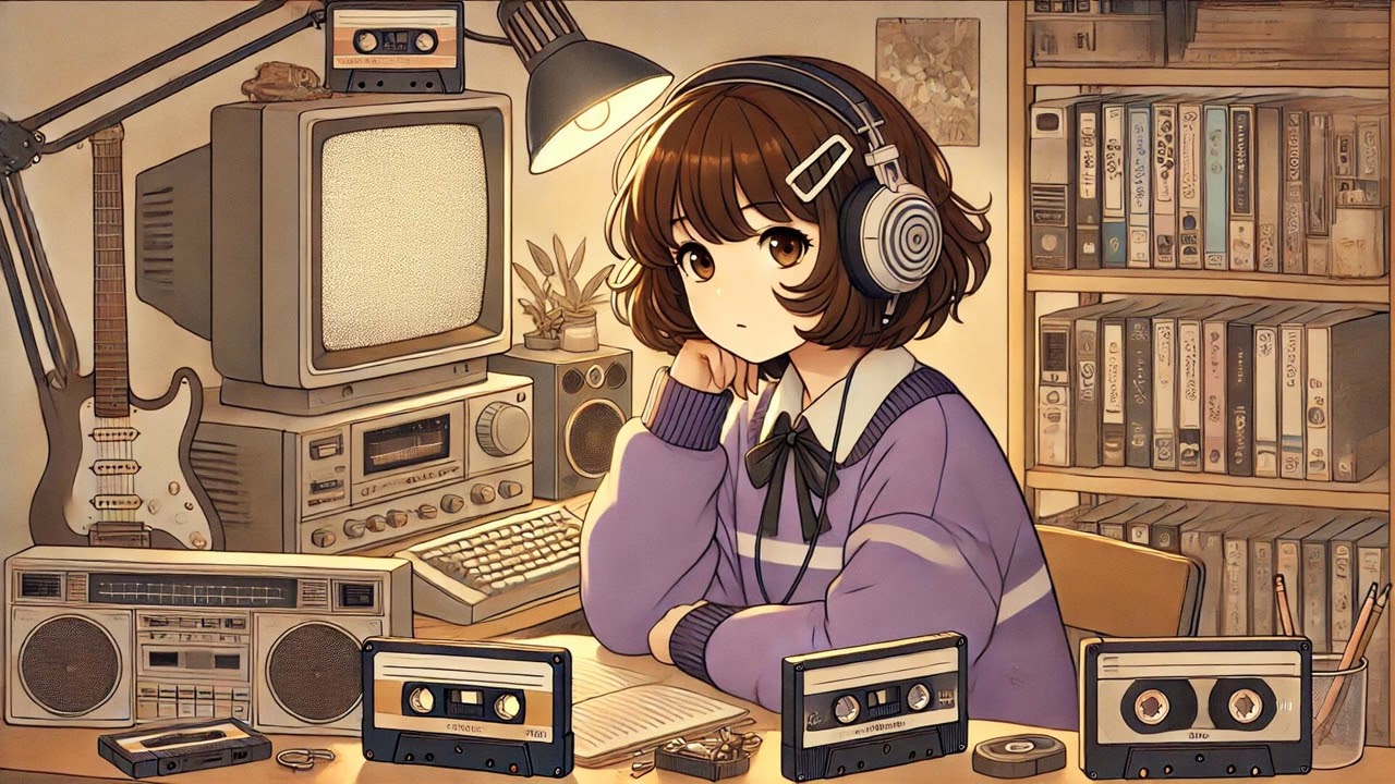 80s & 90s Nostalgic Lofi Vibes 🌟 for Chill Study Sessions