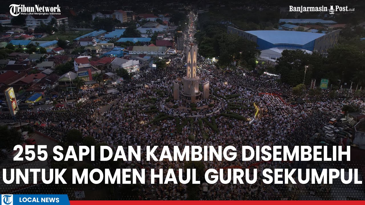 Estimasi 255 Ekor Hewan Ternak Akan Disembelih Untuk Momen Haul Guru Sekumpul 2025