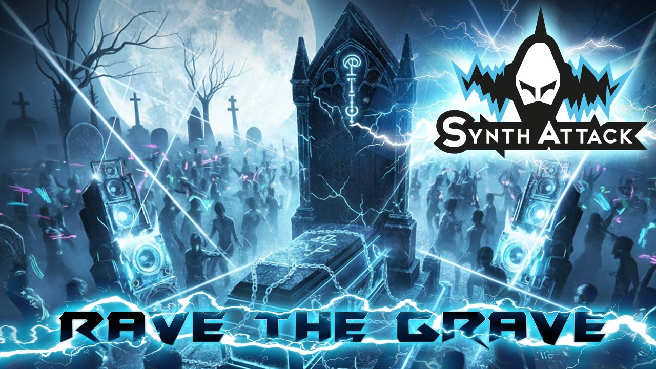 SYNTHATTACK - Rave The Grave (Visualizer) | darkTunes Music Group