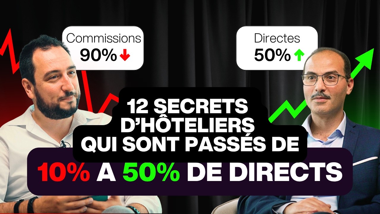 Il partage 12 leviers testés sur 200 hôtels pour booster les réservations directes