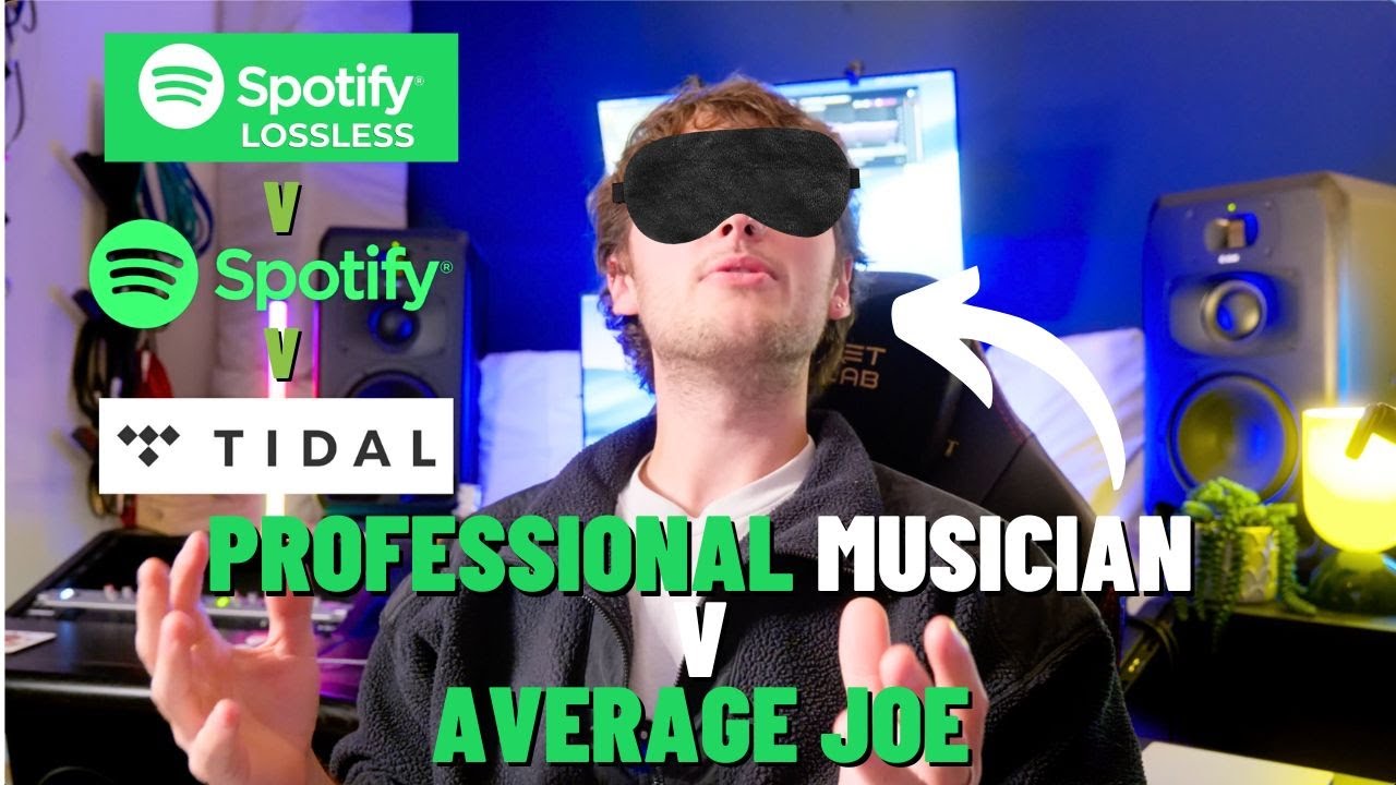 Spotify vs Spotify Lossless vs Tidal — Blind Audio Test (The REAL Sound Quality Winner)