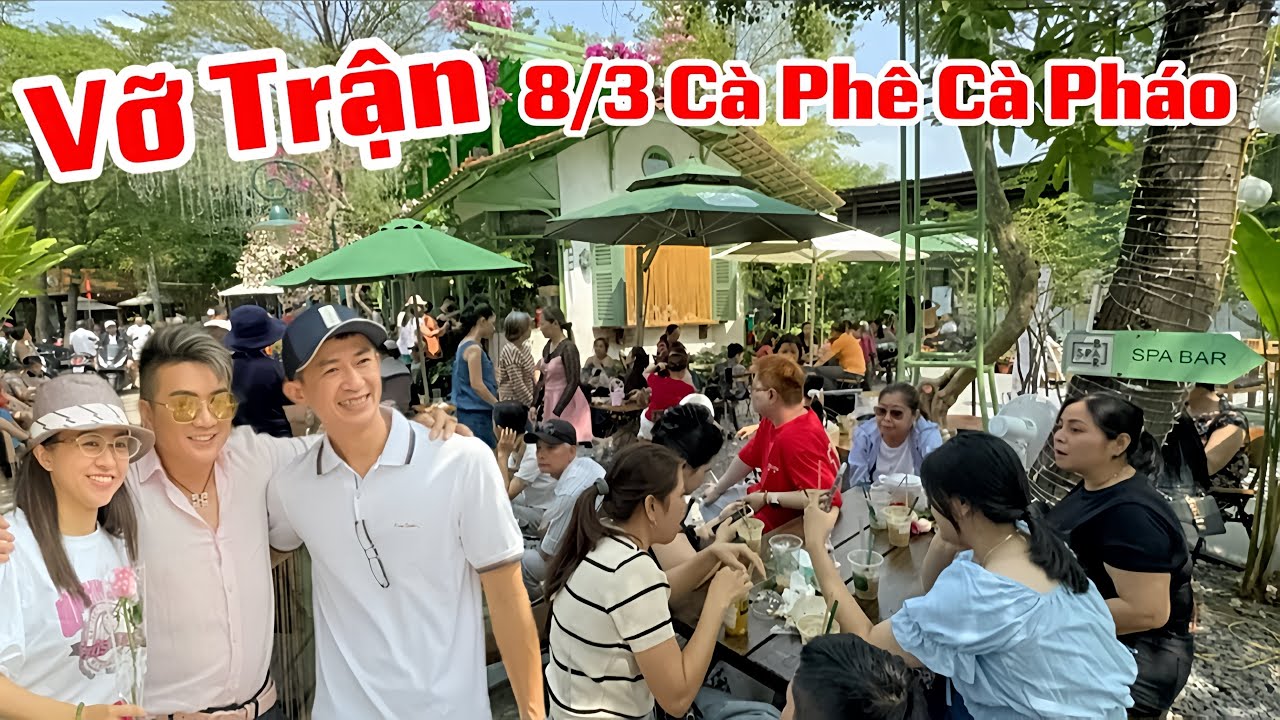 VỠ TRẬN Sáng 8/3 Cà Phê Cà Pháo Cs Đàm Vĩnh Hưng 