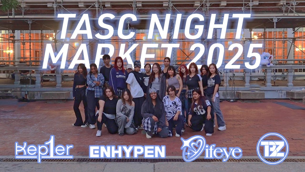 [KPOP IN PUBLIC] UIUC TASC Night Market 2025 (KEP1ER, ENHYPEN, IFEYE, THE BOYZ) | TNB