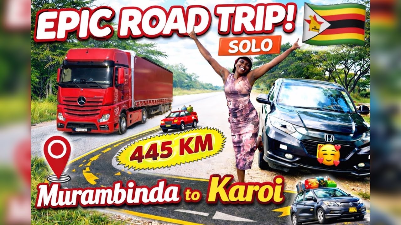 Drive With Me From Murambinda To Karoi Via Harare Alone On a busy Highway (8 hrs let’s go)
